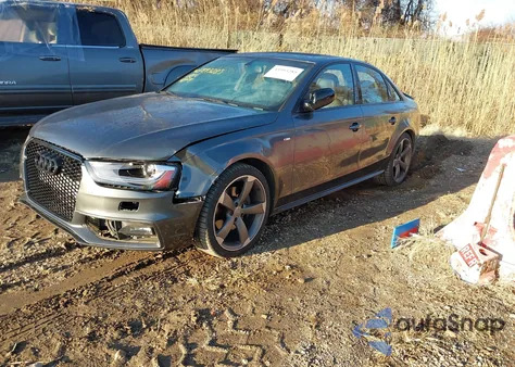 2015 Audi A4 2.0T Premium из США, поврежденный, VIN WAUHFAFL9FN039459